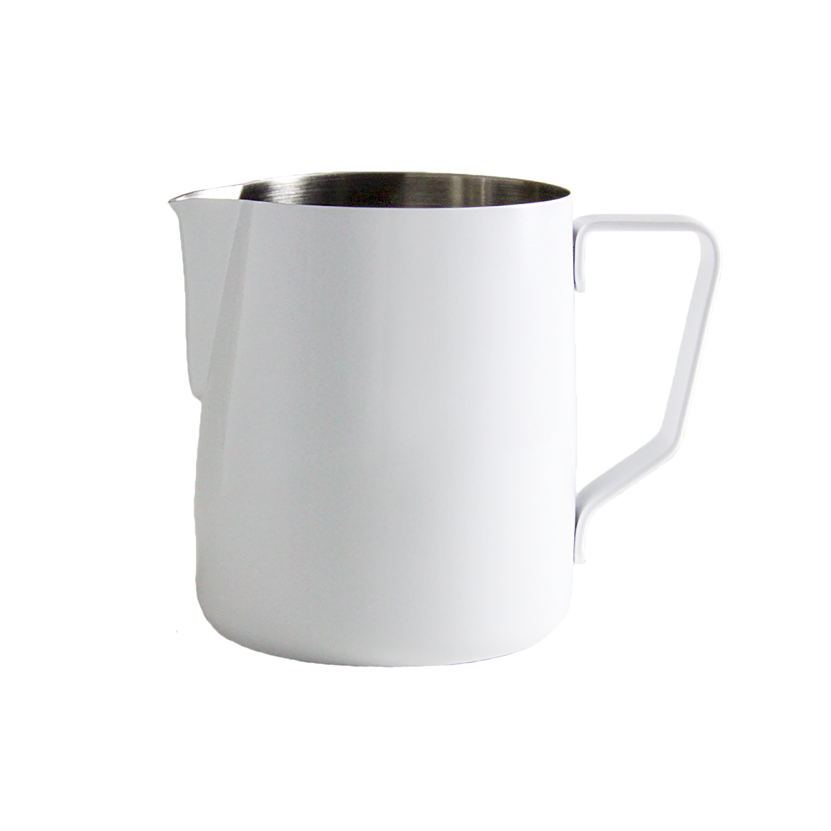 1LT WHITE MILK JUG