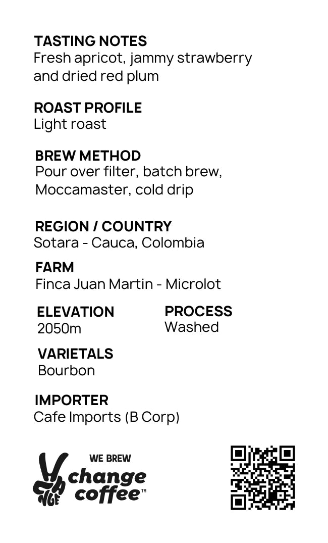 Cauca Sotara, Colombia Filter