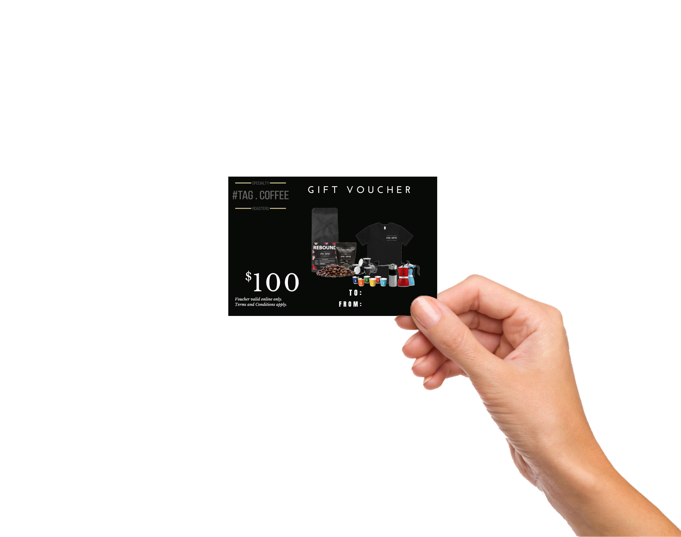 100 Gift Voucher #TAG.COFFEE
