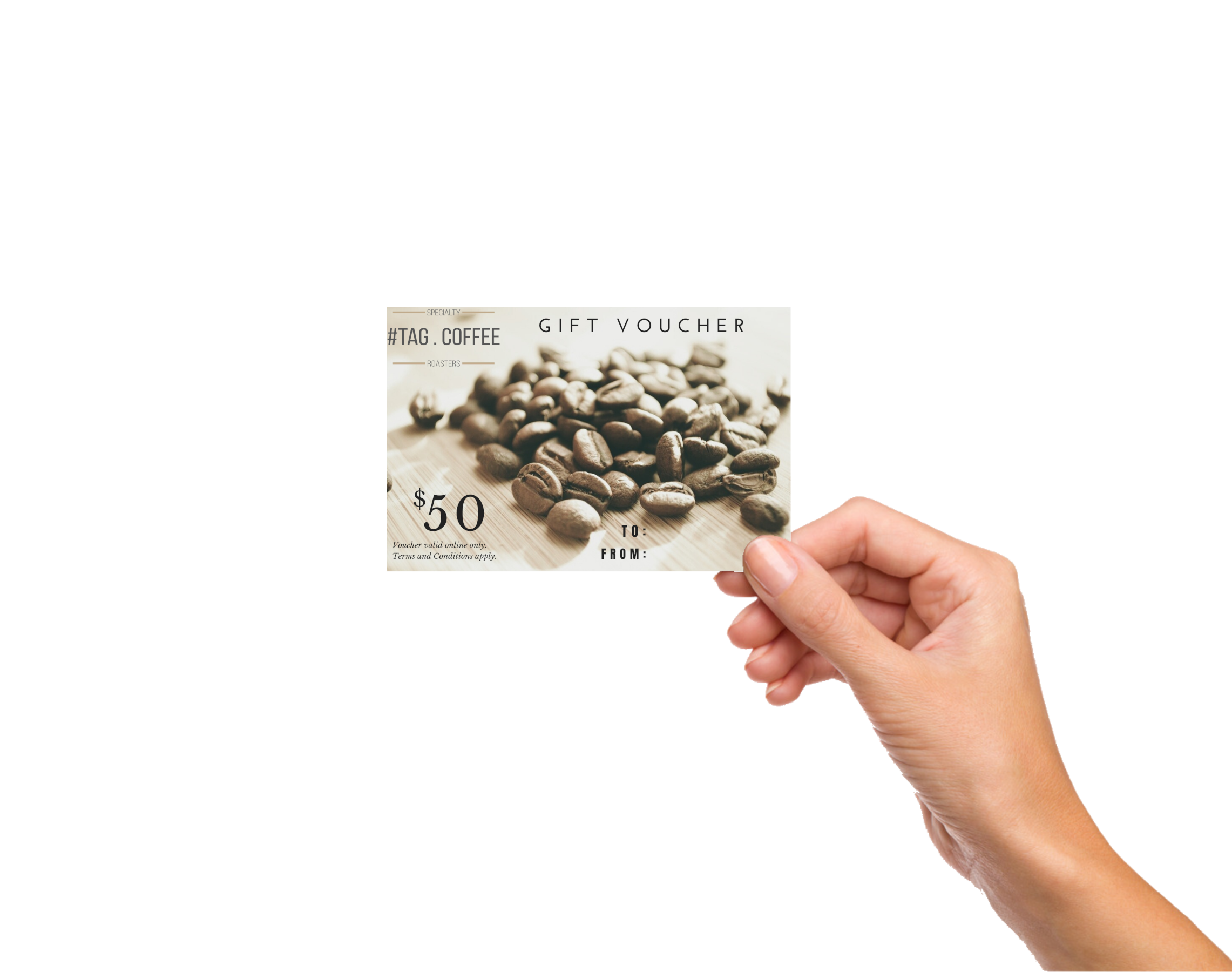 50 Gift Voucher #TAG.COFFEE